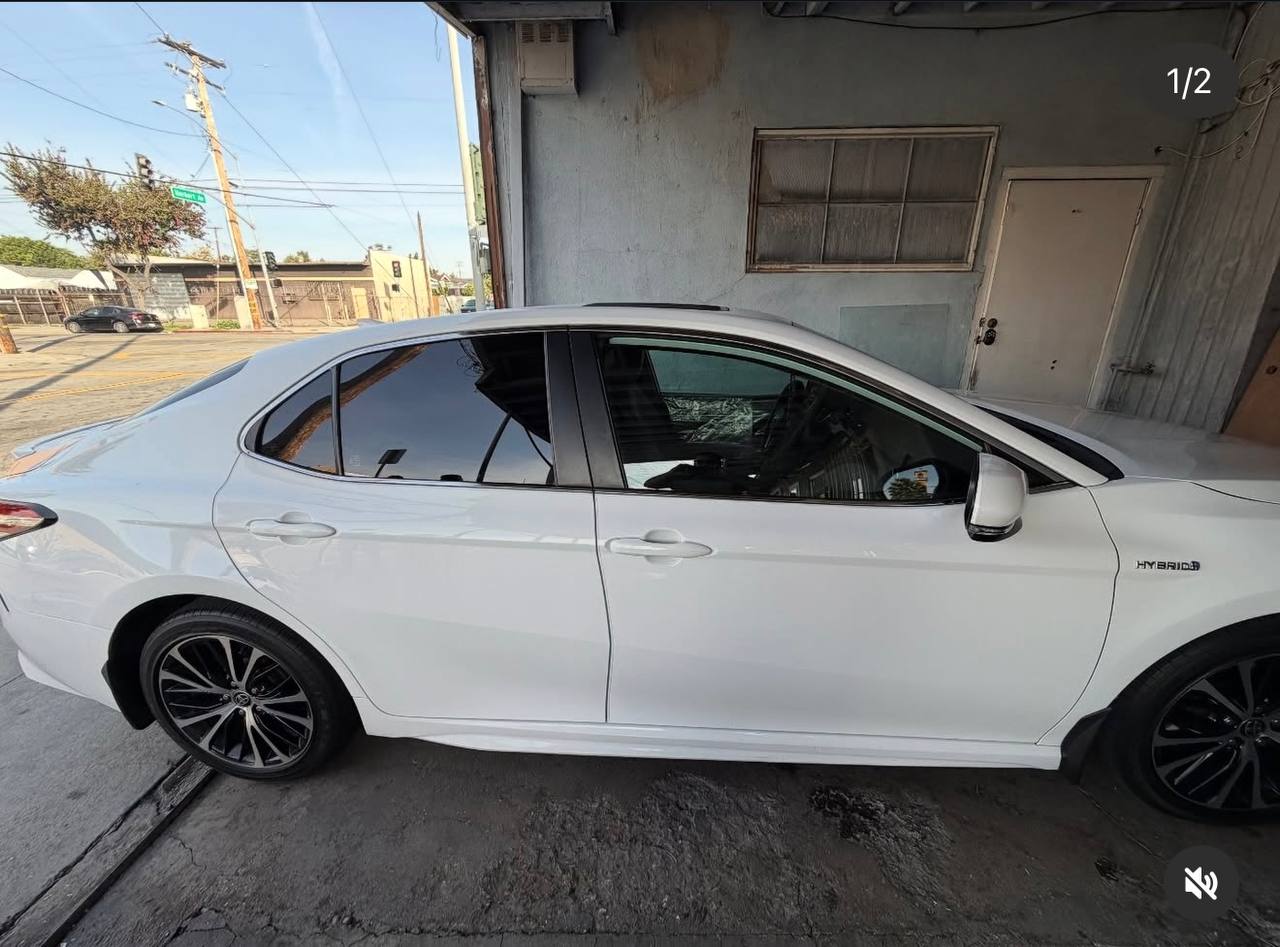 Before & after — side view